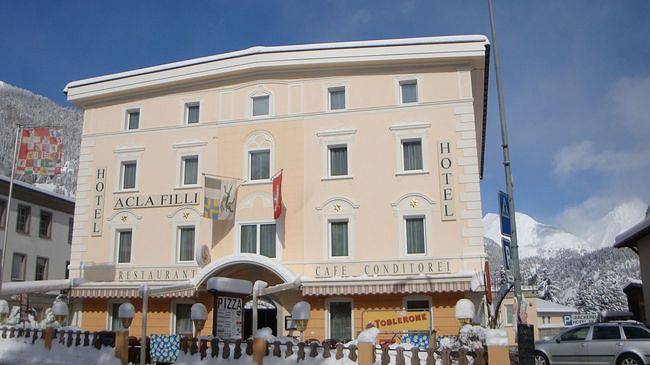 Hotel Acla-Filli - Doppelzimmer Klein in Zernez, Unterengadin