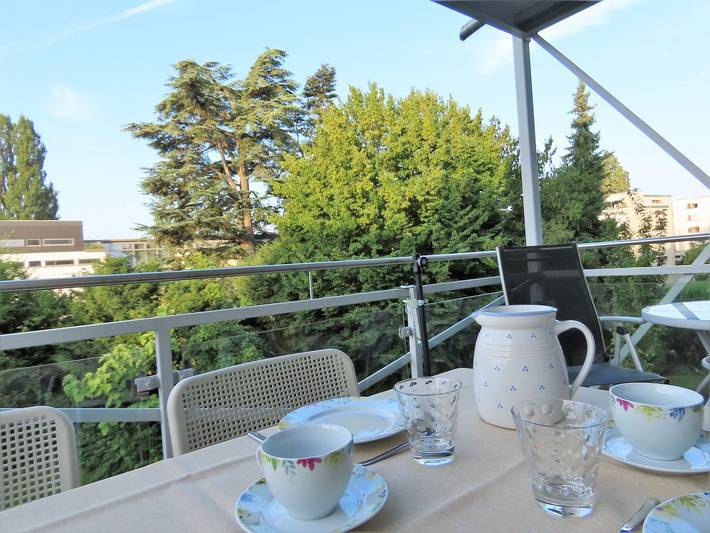 Ferienwohnung für 4 Personen, mit Balkon und Garten in Ueberlinger see - 2