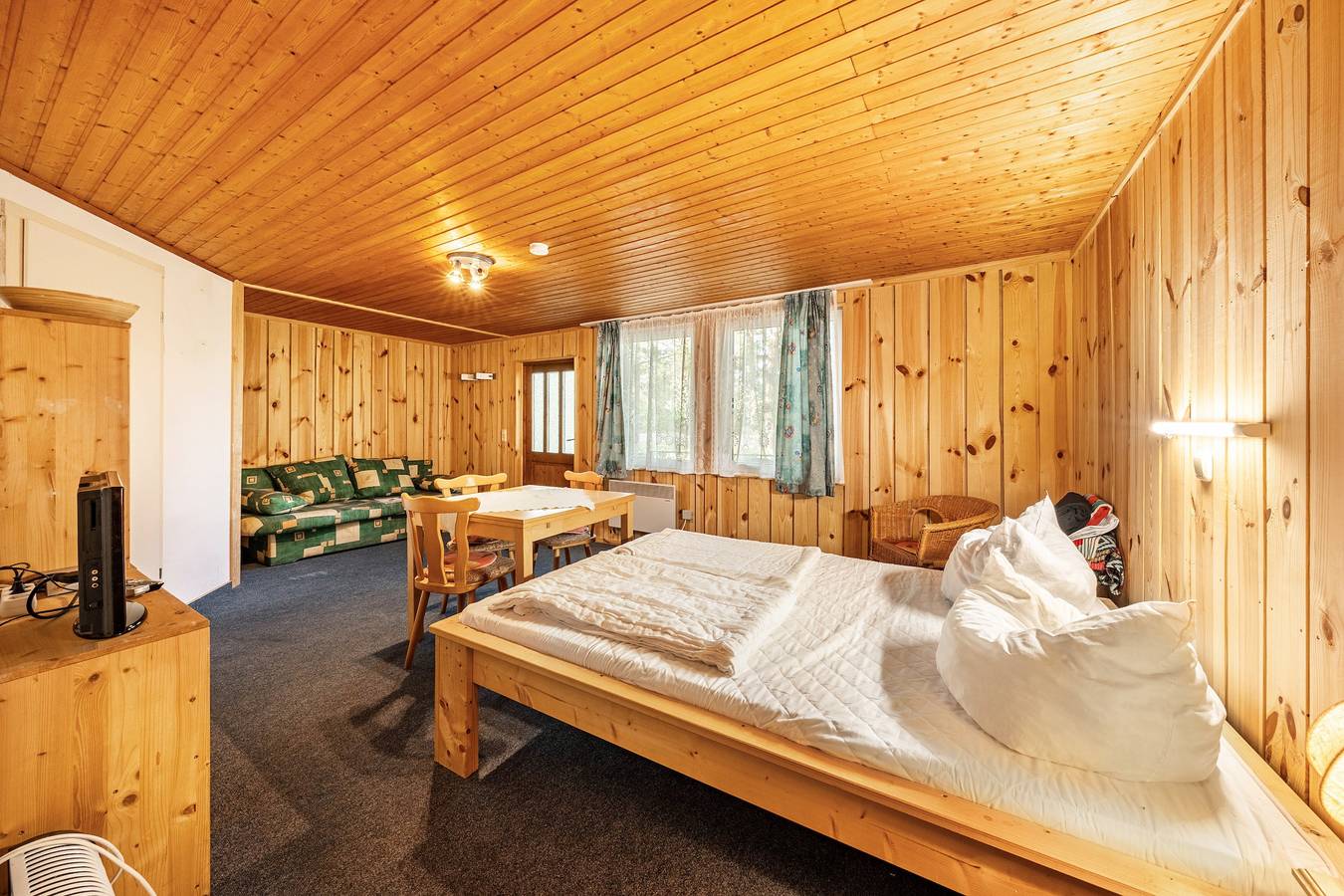 Bungalow '13 - Finnhütte' mit privater Terrasse und Gemeinschaftsgarten in Niesky, Oberlausitz-Niederschlesien
