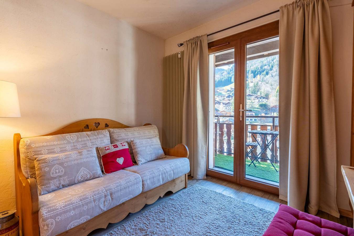 Ganze Ferienwohnung, Soleil d'or 3T : Cœur de village, 150 m des pistes in La Clusaz, Annecy und Umgebung
