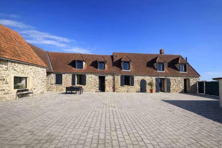 Maison de vacances pour 14 personnes, avec Terrasse ainsi que Jardin et Vue