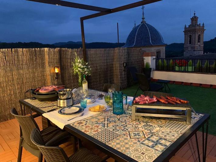 Casa rural para 13 personas, con terraza en Alt Palància - 2