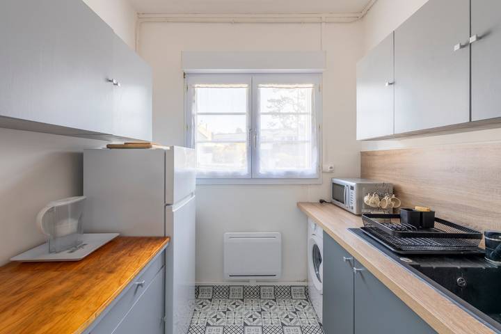 Appartement de vacances pour 4 personnes, avec balcon et jardin en Seine-Maritime - 3