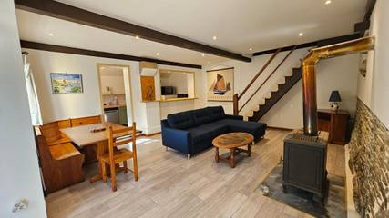Gîte pour 4 personnes, avec jardin et vue à Saint-Aubin-de-Terregatte