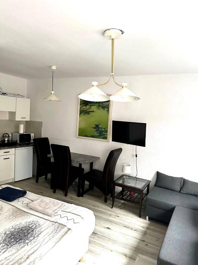 Apartament wakacyjny dla 4 osób, z Taras i Ogród oraz Widok w Kalisz