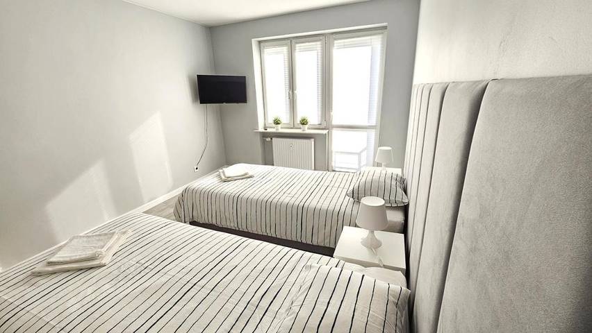 Apartament wakacyjny dla 6 osób, z Balkon w Płock