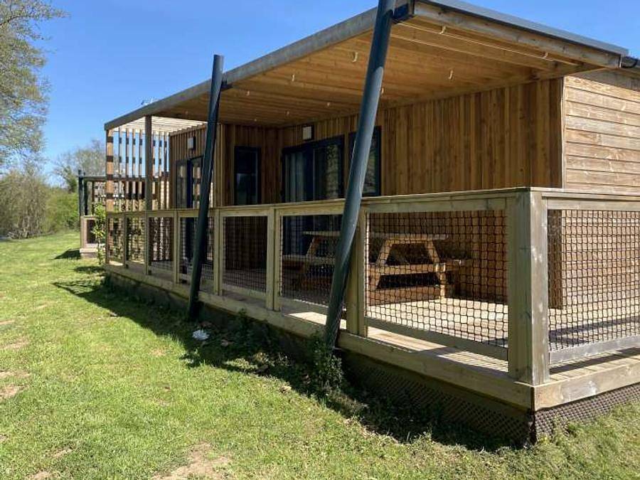 Camping Woka Marnay - Chalet 4 personas - Badiane in Alto Saona