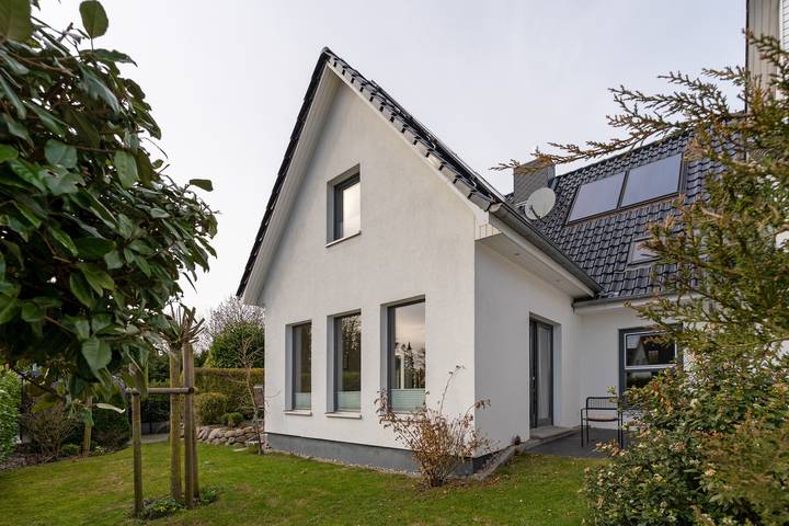 Ferienhaus für 5 Personen, mit Terrasse und Garten, mit Haustier