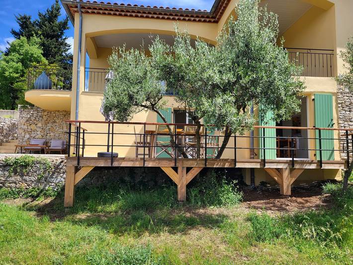 Gîte pour 7 personnes, avec piscine, adapté aux familles à Anduze