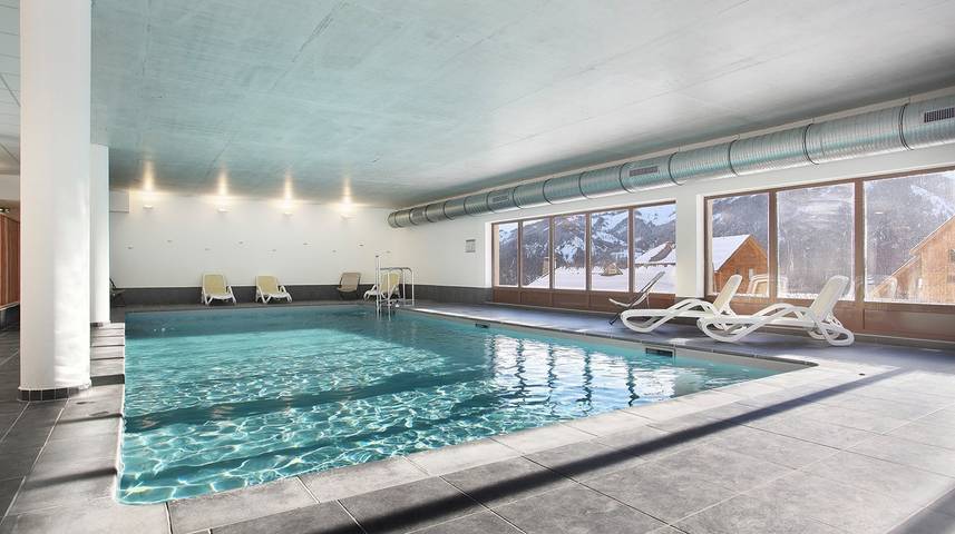 Location de vacances pour 2 personnes, avec piscine et sauna à Pra-Loup