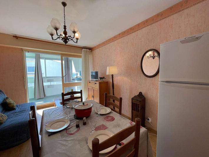 Gîte pour 4 personnes, avec balcon dans Plage des Becs