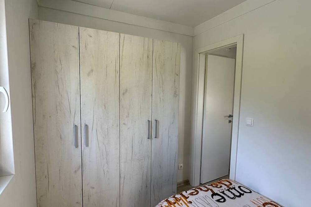 Luxcube 5 Komplette 2 Zimmer Mini Appartement Mobilhome für 4 Pers. Küche + Bad in Agarn, Walliser Alpen