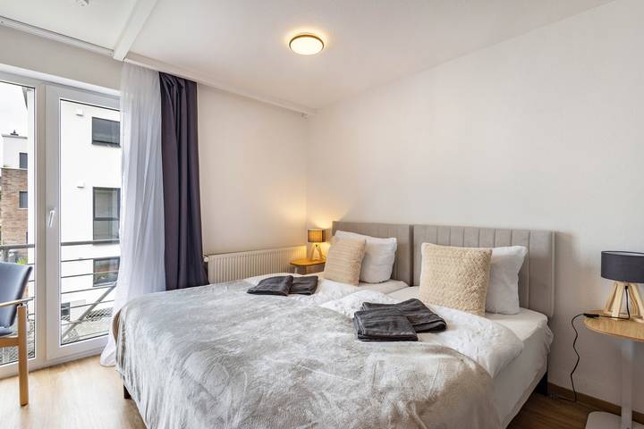 Hel lejlighed, Apartment 'Double Studio 1' with Wi-Fi in Lübeck (By), Lübeck