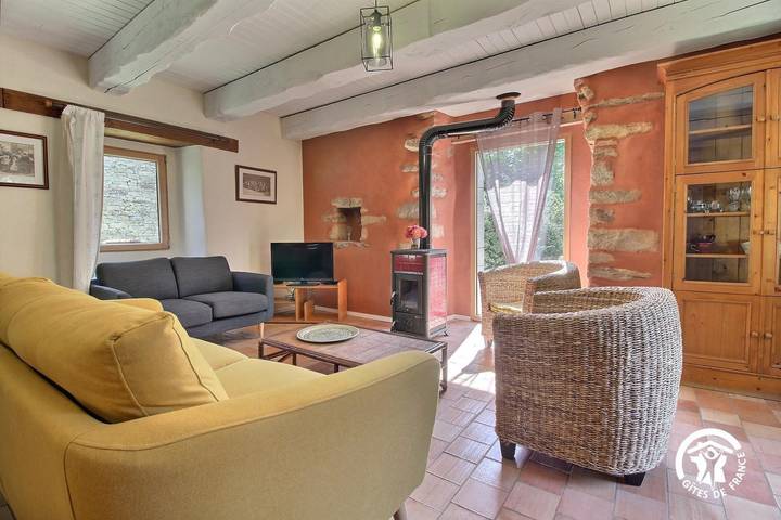 Gîte pour 7 personnes, avec jardin à Languidic