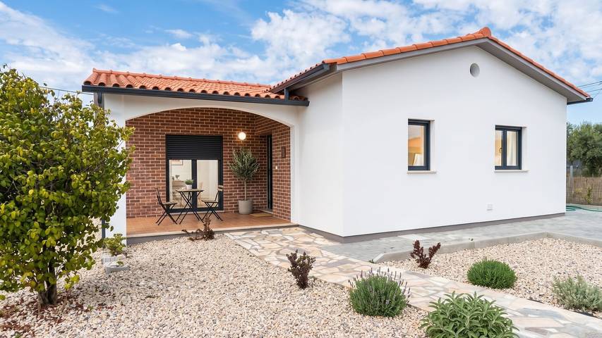 Ferienhaus für 4 Personen, mit Garten und Pool - 1