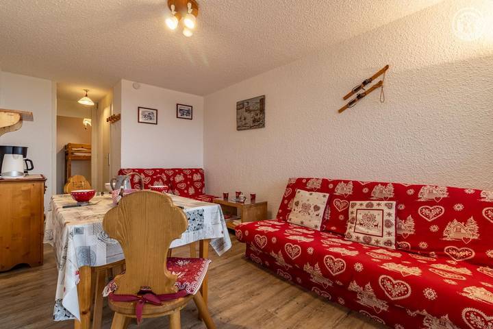 Gîte pour 4 personnes, avec Balcon à Les Saisies
