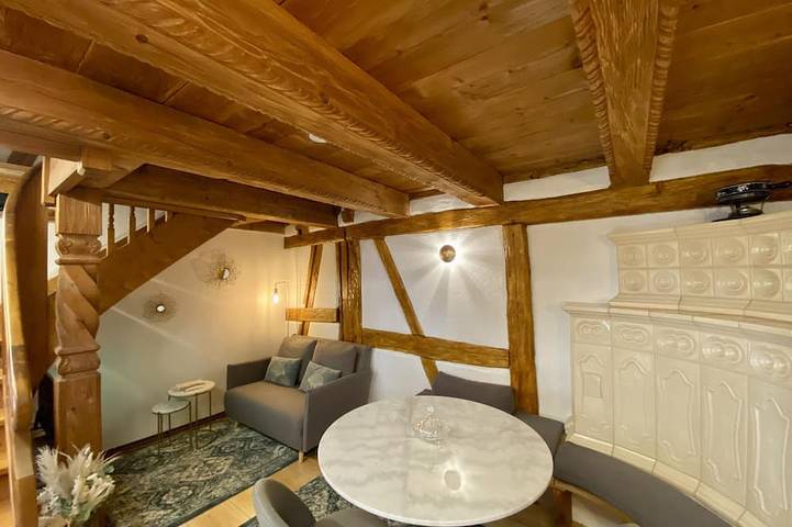 My mini house | 2 rooms | Smart Tv | Stone & wood in Karlsruhe, Kraichgau