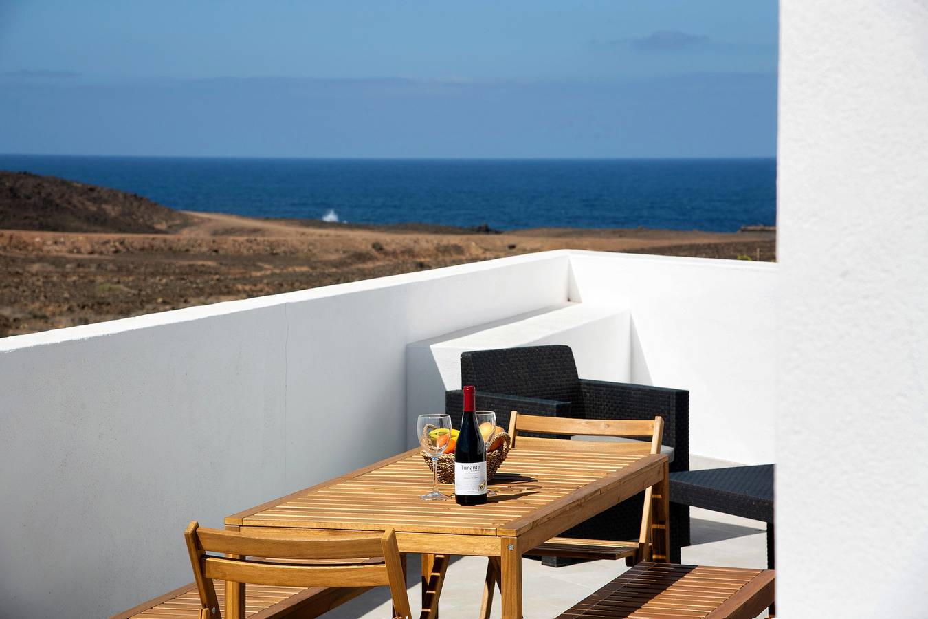 Maison de vacances 'Kay 4' avec vue sur mer, Wi-Fi et climatisation in La Santa, Tinajo