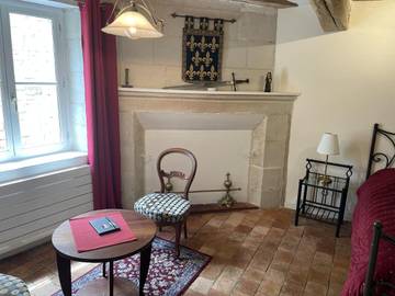 Cottage pour 2 personnes, avec jardin, animaux acceptés à Le Coudray-Macouard