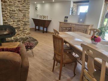 Maison d’hôte pour 2 personnes, avec terrasse et jardin à La Grée-Saint-Laurent