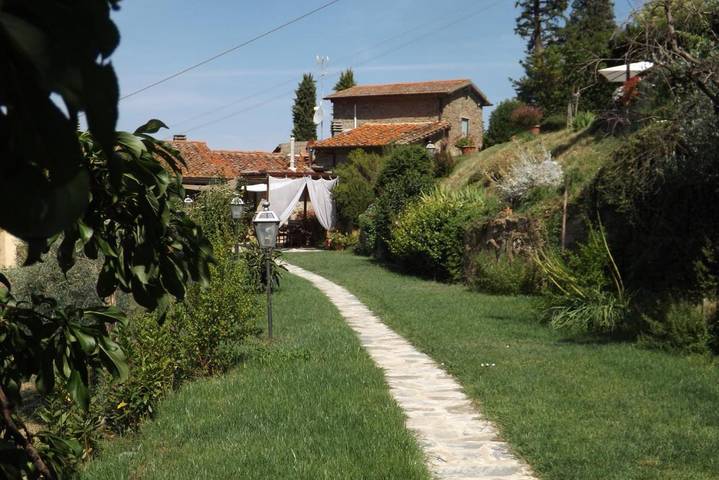 Chambre d’hôte pour 5 personnes, avec jacuzzi et jardin à Greve In Chianti