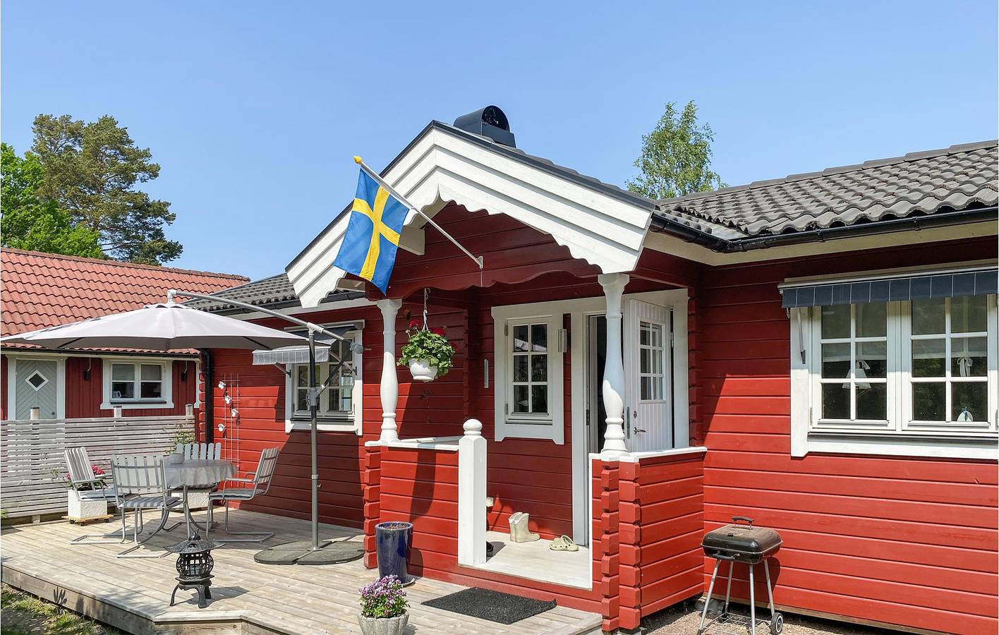 Ferienhaus für 4 Personen mit Garten in Boxholm kommun, Sommen