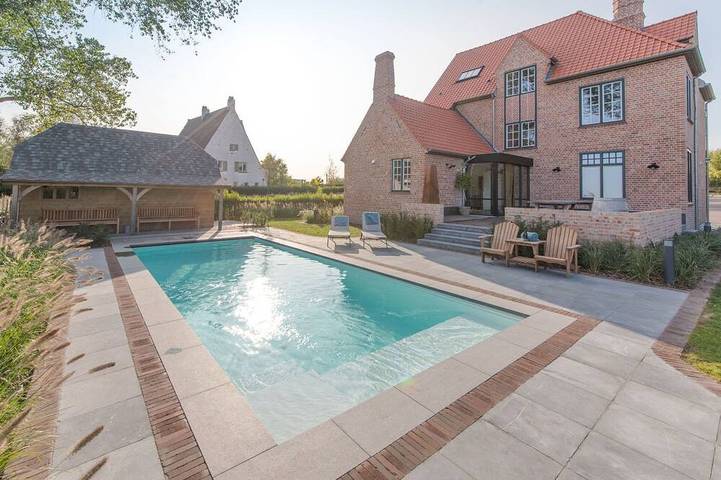 Maison de vacances pour 14 personnes, avec jardin à Oudenburg