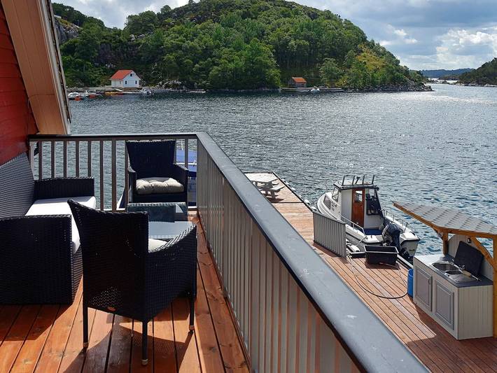 Ferienhaus für 4 Personen, mit Balkon und Terrasse in Bømlo - 4