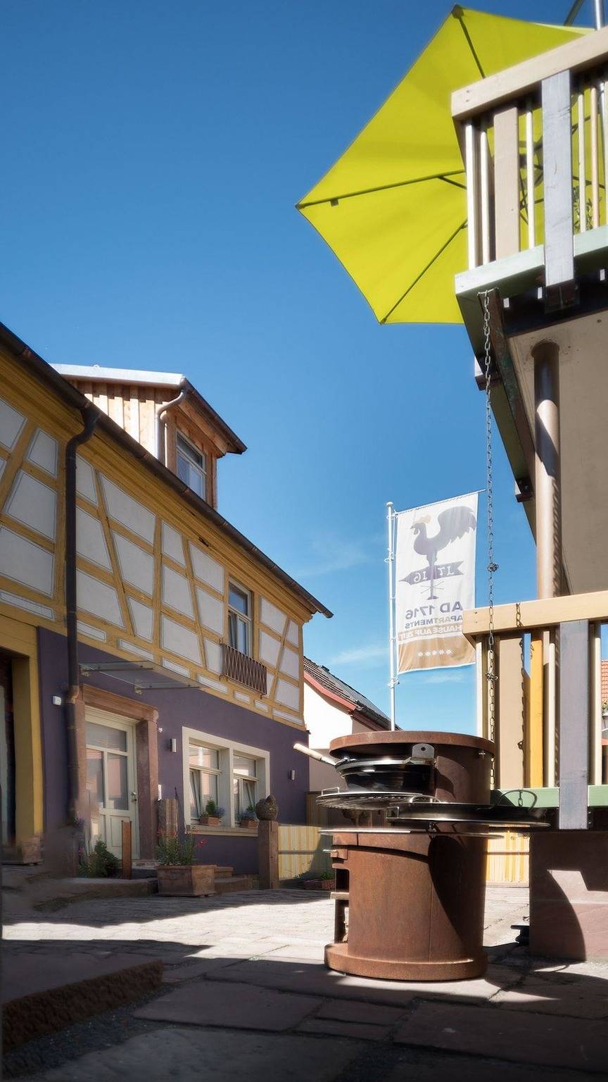 Ganze Ferienwohnung, Die Gute Stubb' - das Superior-Apartment im Herrenhaus in Marktheidenfeld, Spessart-Mainland