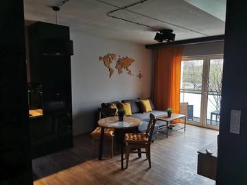 Gîte pour 2 personnes, avec vue et balcon à Piła