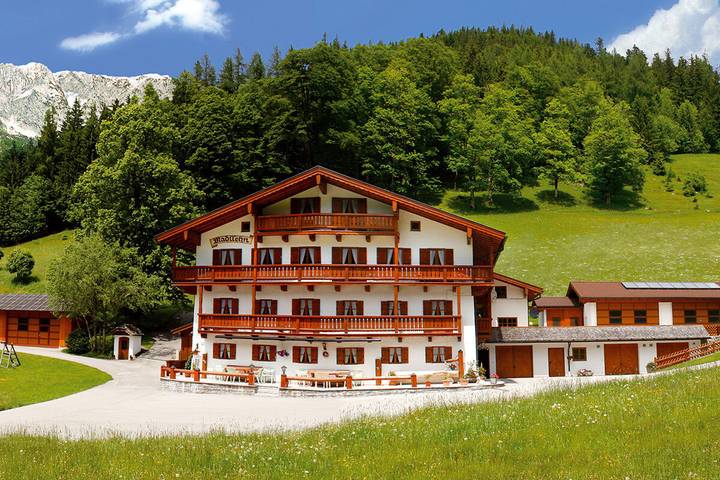 Pension pour 4 personnes, avec jardin, adapté aux familles à Berchtesgaden - 2