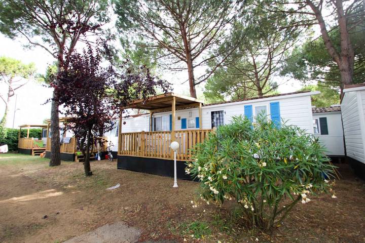 Mobilehome mit Klimaanlage, Terrasse und Pool  in Balatonfüred, Balatonfüredi járás