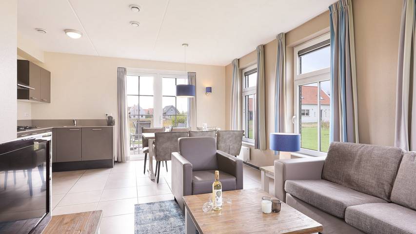 Ferienhaus für 6 Personen, mit Sauna und Garten in Nieuwvliet - 3