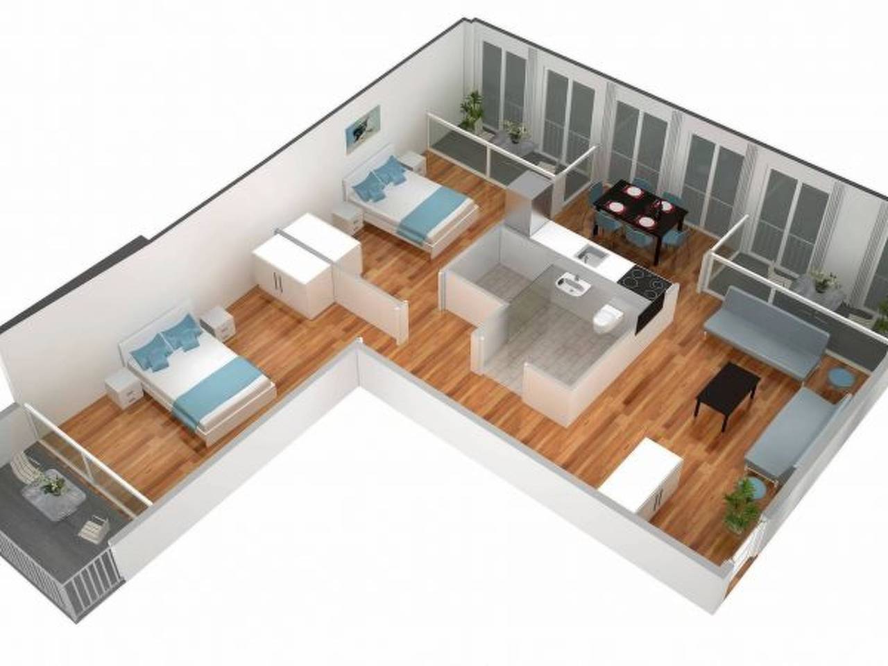 Apartamento entero, Apartamento de vacaciones para 6 personas in Basilea, Aargau-Basel