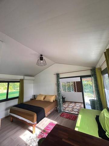 Maison de vacances pour 3 personnes, avec jardin et terrasse dans Polynésie française