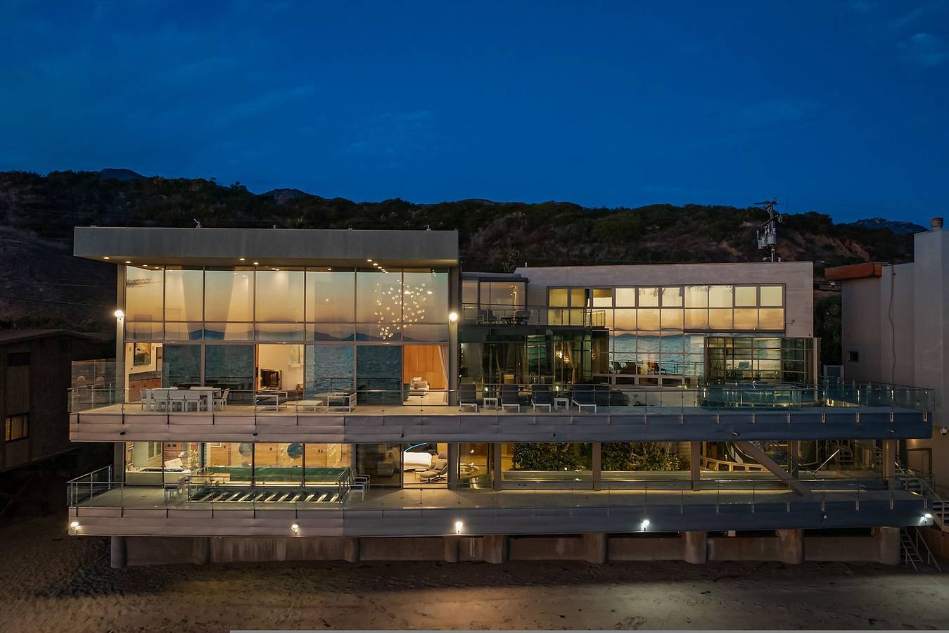 Malibu Glass Estate in Malibu in Malibú, Los Angeles County