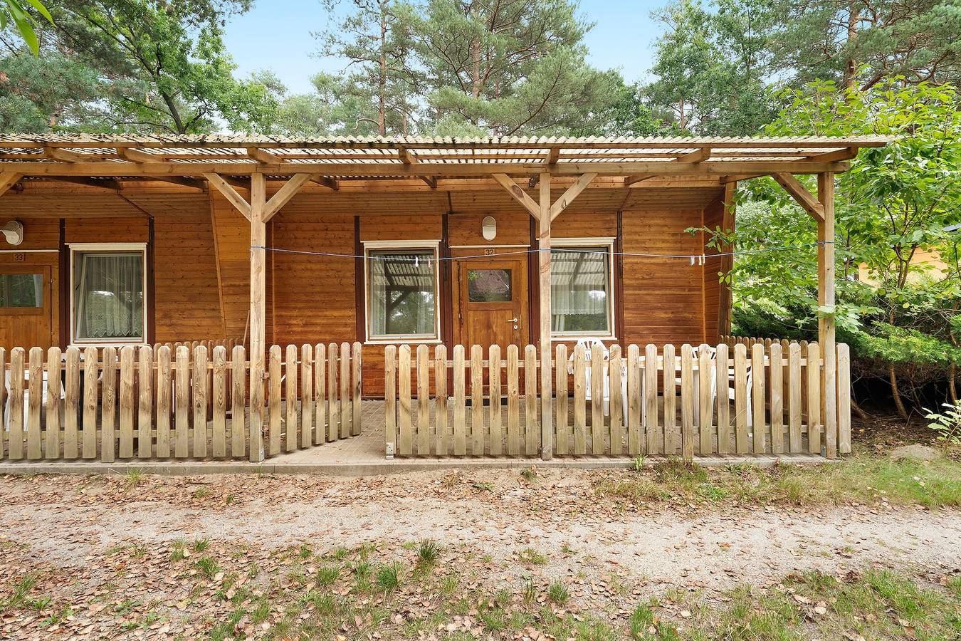 Bungalow '32 - Kimbucht' mit privater Terrasse und gemeinsamem Garten in Waldhufen, Oberlausitz-Niederschlesien