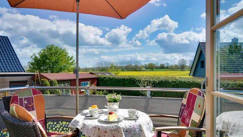Ferienwohnung für 3 Personen, mit Balkon