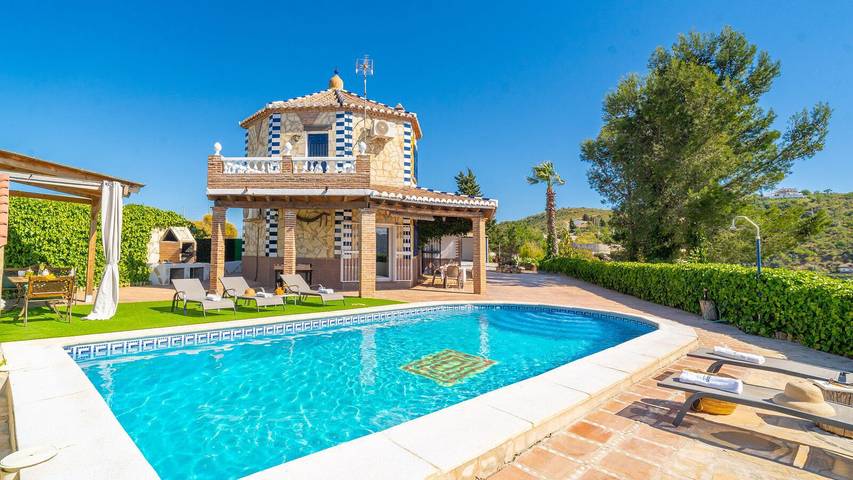 Chalet para 6 personas, con Balcón/Terraza y Piscina en Axarquía