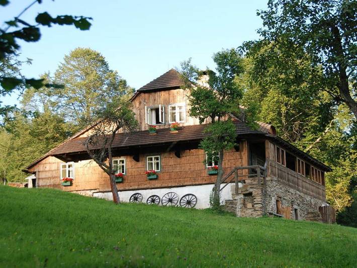 Historische Berghütte Tara in Staré Hamry, Mährisch-Schlesische Region