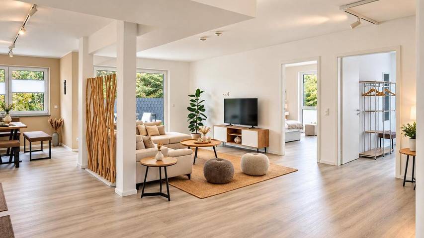 Appartamento per 8 persone, con Terrazza e Giardino nonché Panorama a Stoccarda