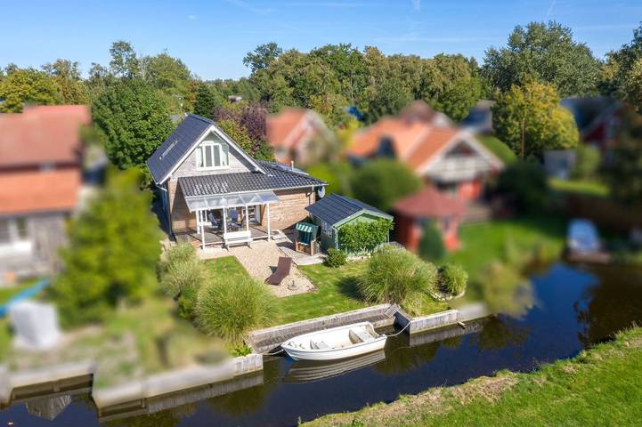 Ferienhaus mit Meerblick für 3 Personen, mit Garten in Ostfriesland
