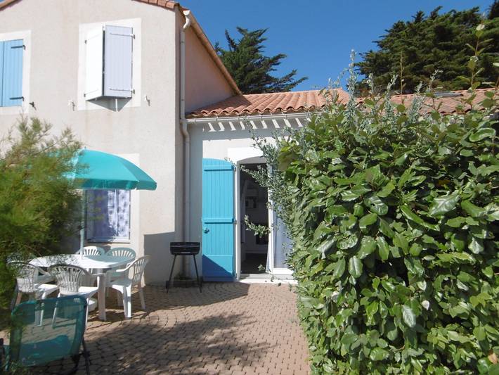 Ferienhaus für 4 Personen, mit Terrasse und Garten
