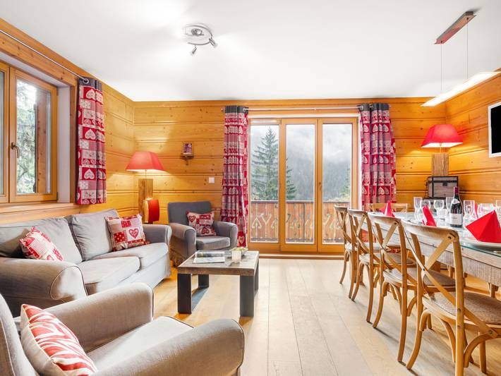 Gîte pour 6 personnes, avec balcon à Chatel - 2