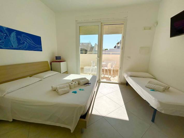 B&b per 4 persone, con balcone e panorama nonché giardino a Torre Pali