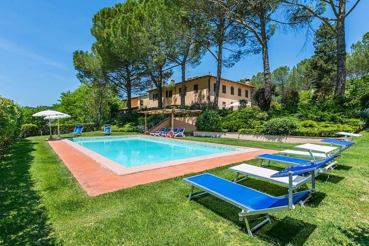 Villa per 4 persone, con piscina e giardino in Montespertoli