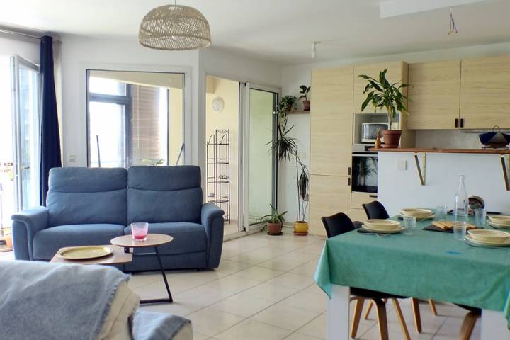 Appartement de vacances pour 5 personnes, avec balcon à Toulon