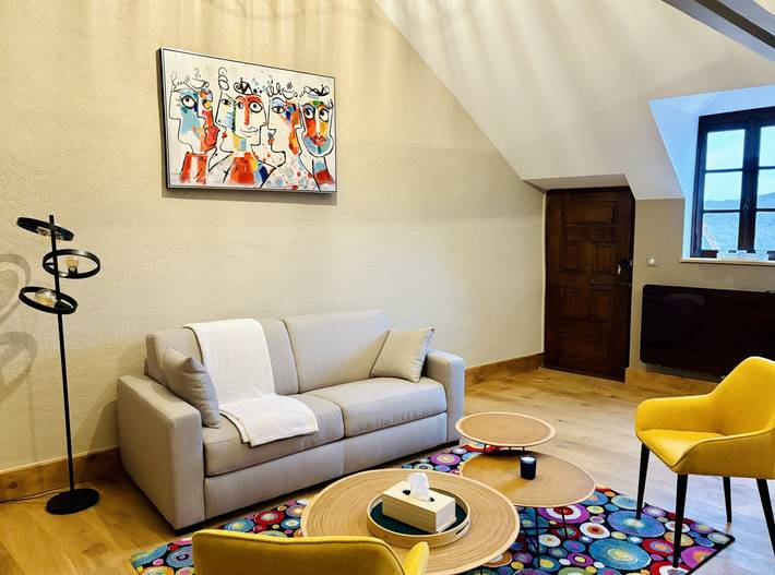 Gîte pour 4 personnes, avec jardin, animaux acceptés dans Château de Châteauneuf - 2