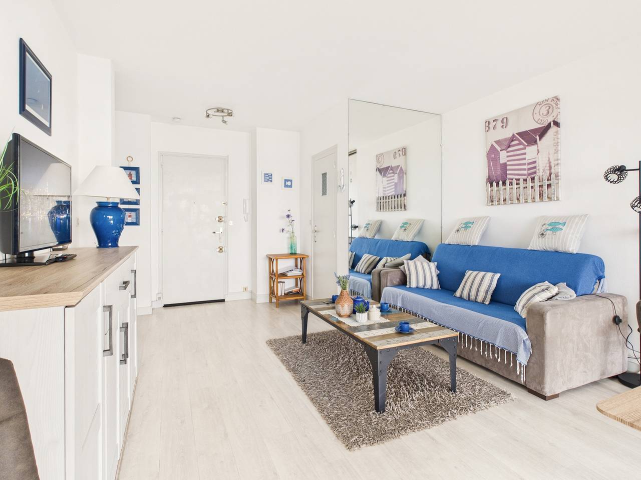 Entire apartment, Vue mer - 30m de la plage - 2 adultes / 2enfants in La Baule-Escoublac, Côte d'Amour