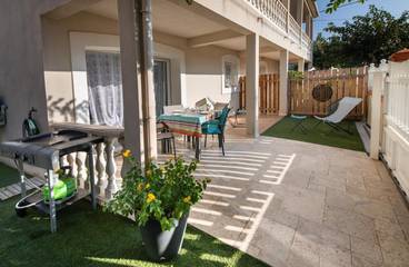 Gîte pour 4 personnes, avec jardin, animaux acceptés dans Plage des Chalets